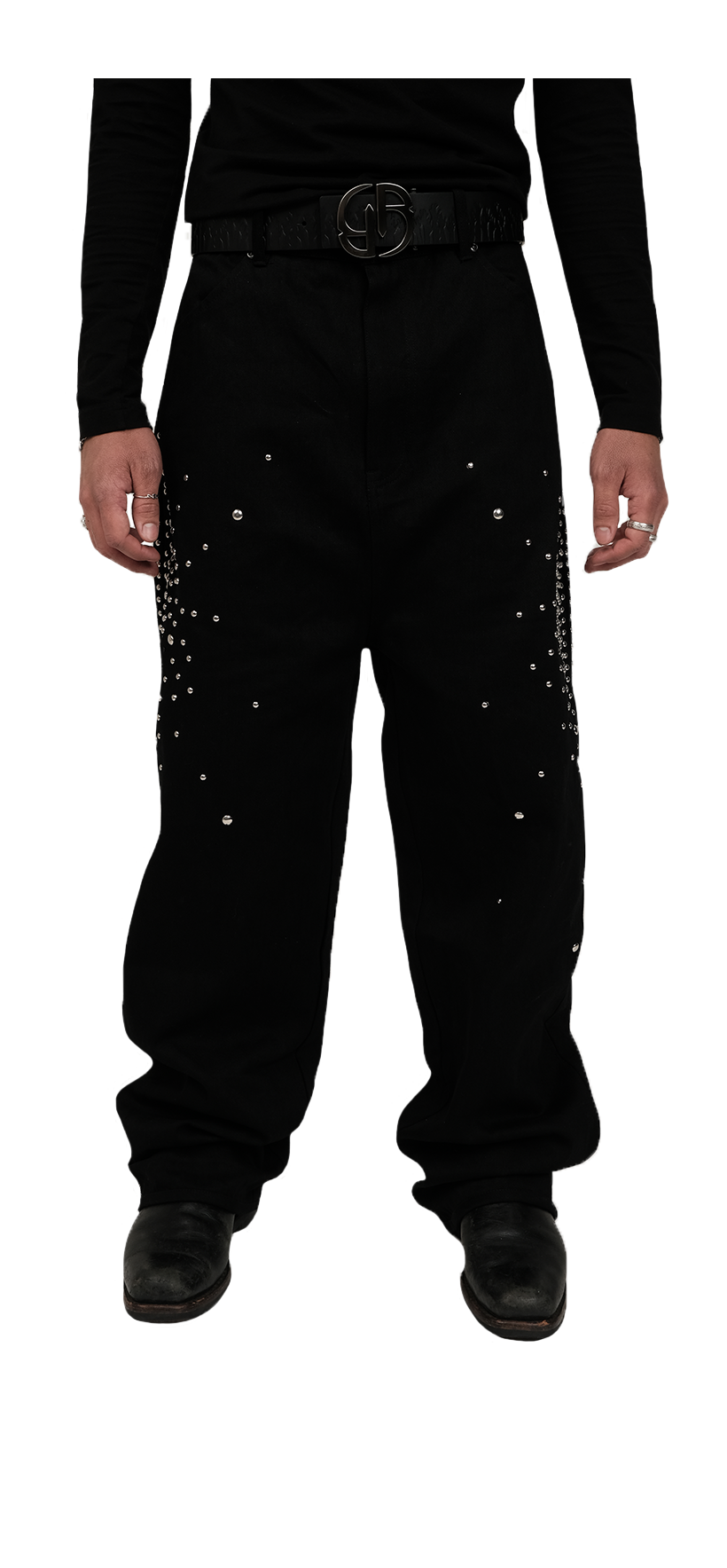 Reach Studded Denim Pant