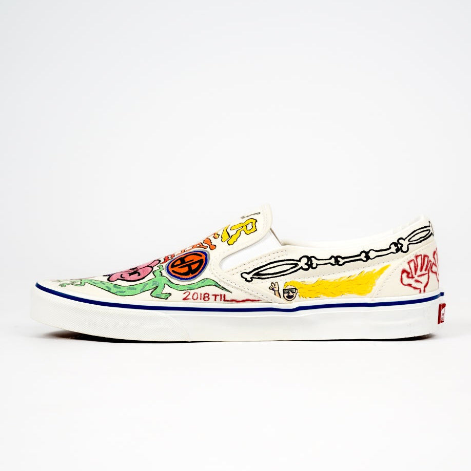 F.U.N. 1 of 1 Freehand Vans Slip-On