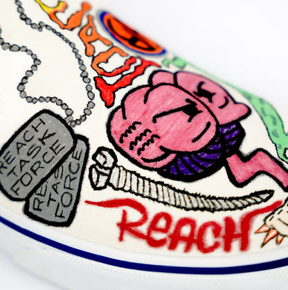 F.U.N. 1 of 1 Freehand Vans Slip-On