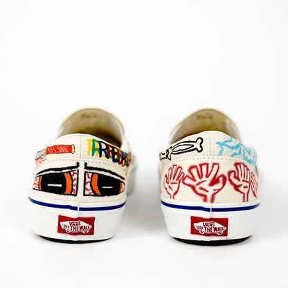 F.U.N. 1 of 1 Freehand Vans Slip-On
