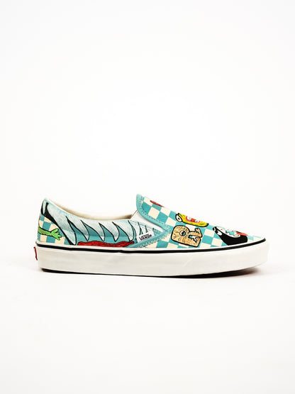 Monsters vs Aliens 1 of 1 Freehand Vans Slip-On