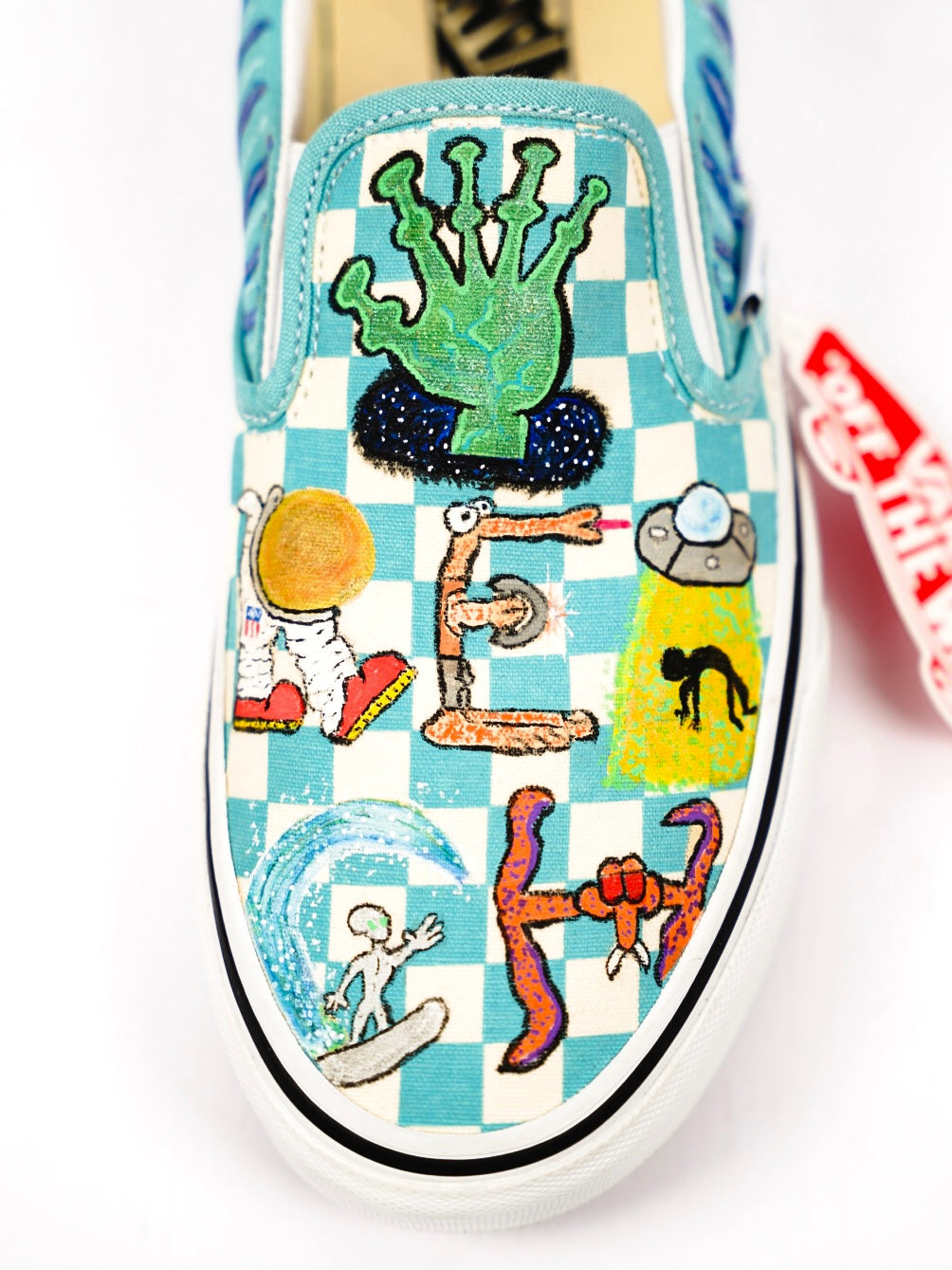 Monsters vs Aliens 1 of 1 Freehand Vans Slip-On