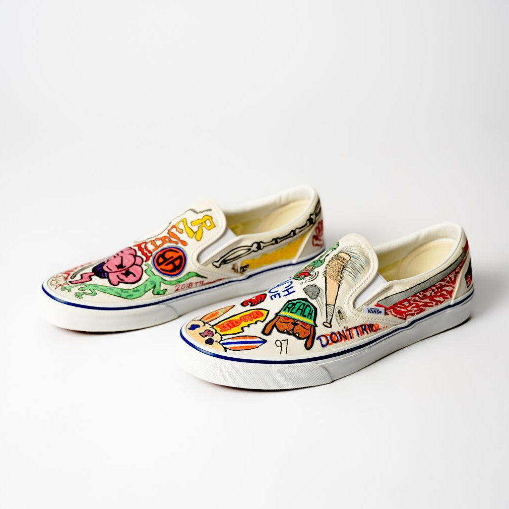 F.U.N. 1 of 1 Freehand Vans Slip-On