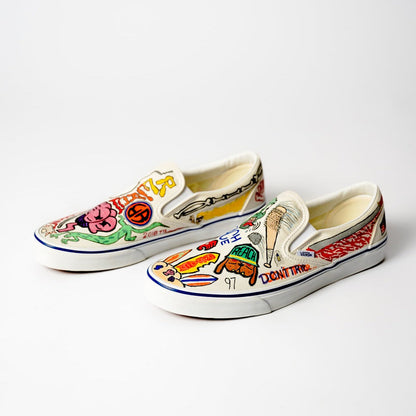F.U.N. 1 of 1 Freehand Vans Slip-On
