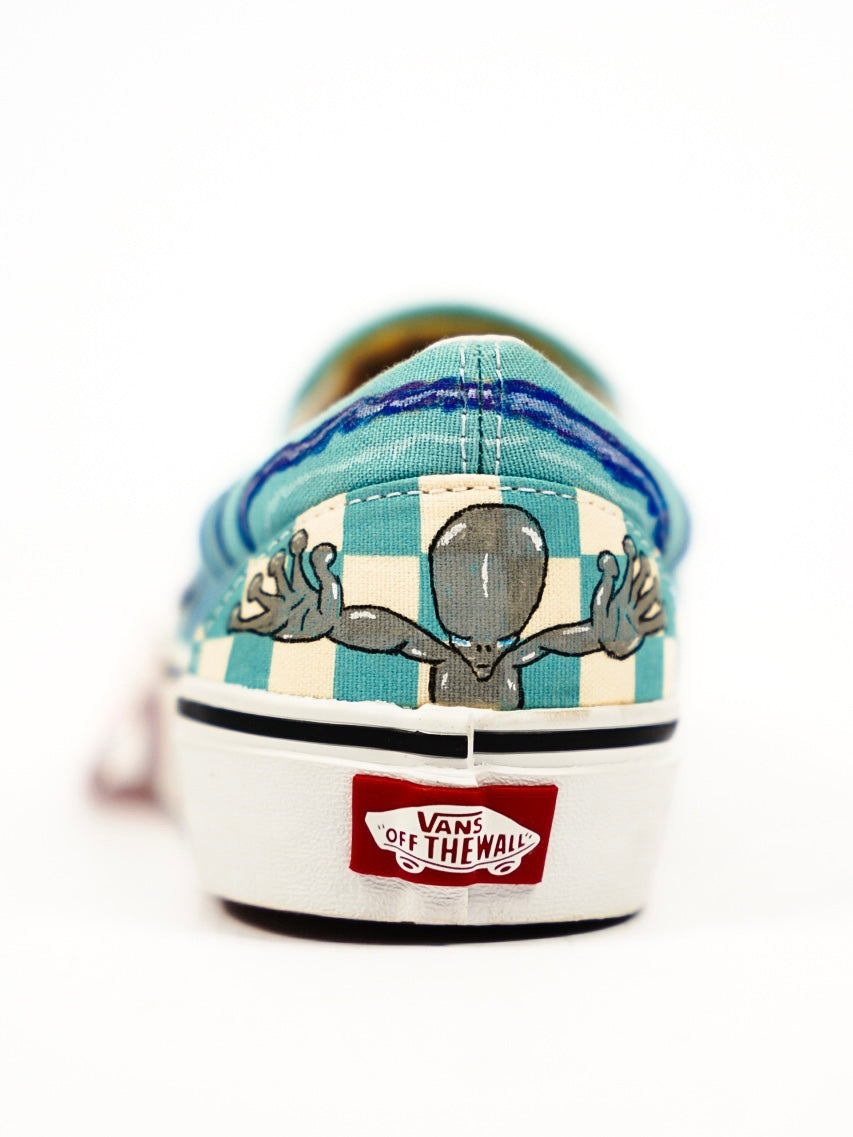 Monsters vs Aliens 1 of 1 Freehand Vans Slip-On